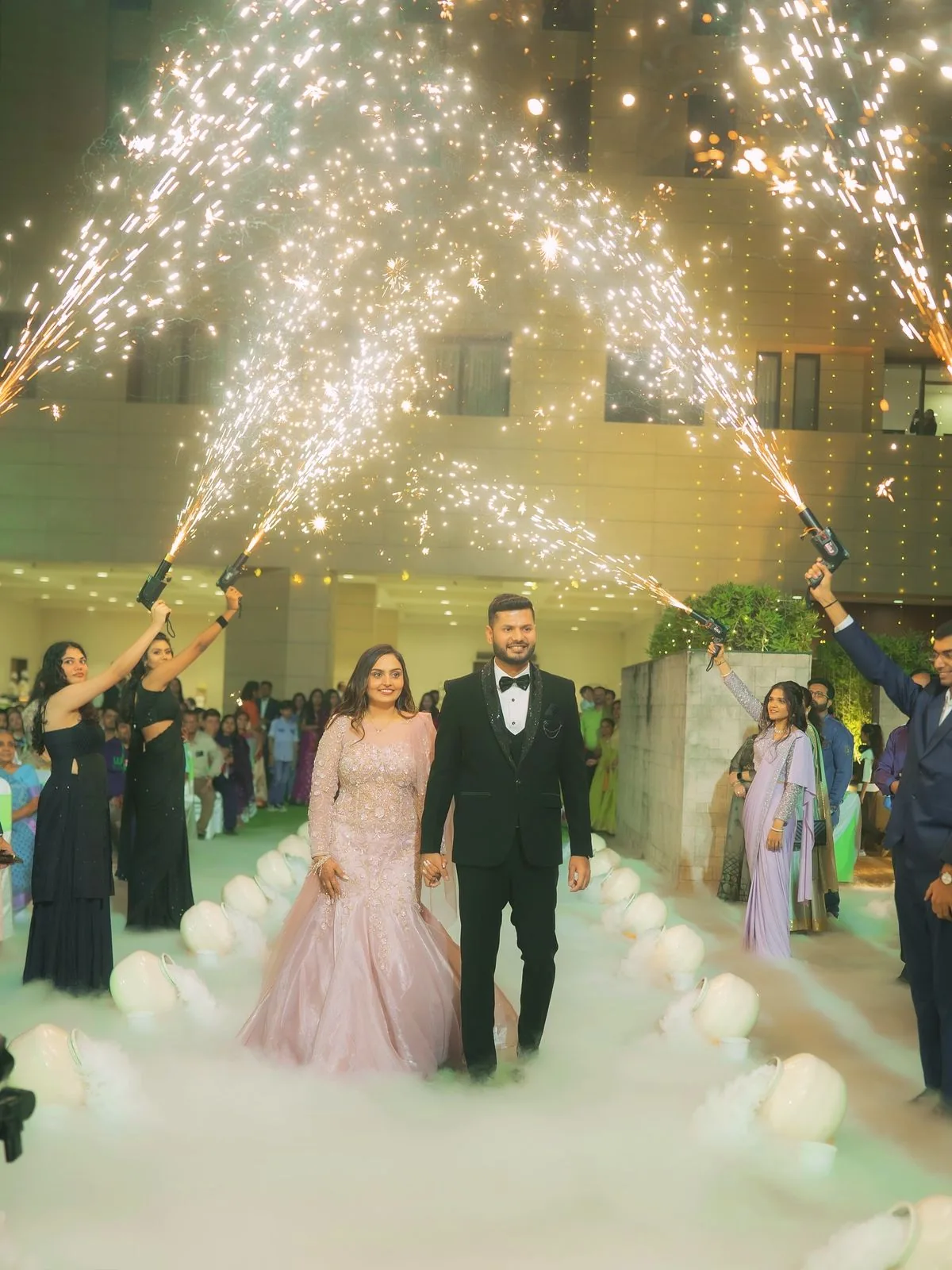Couple Grand Entry by Sanjeevya Events