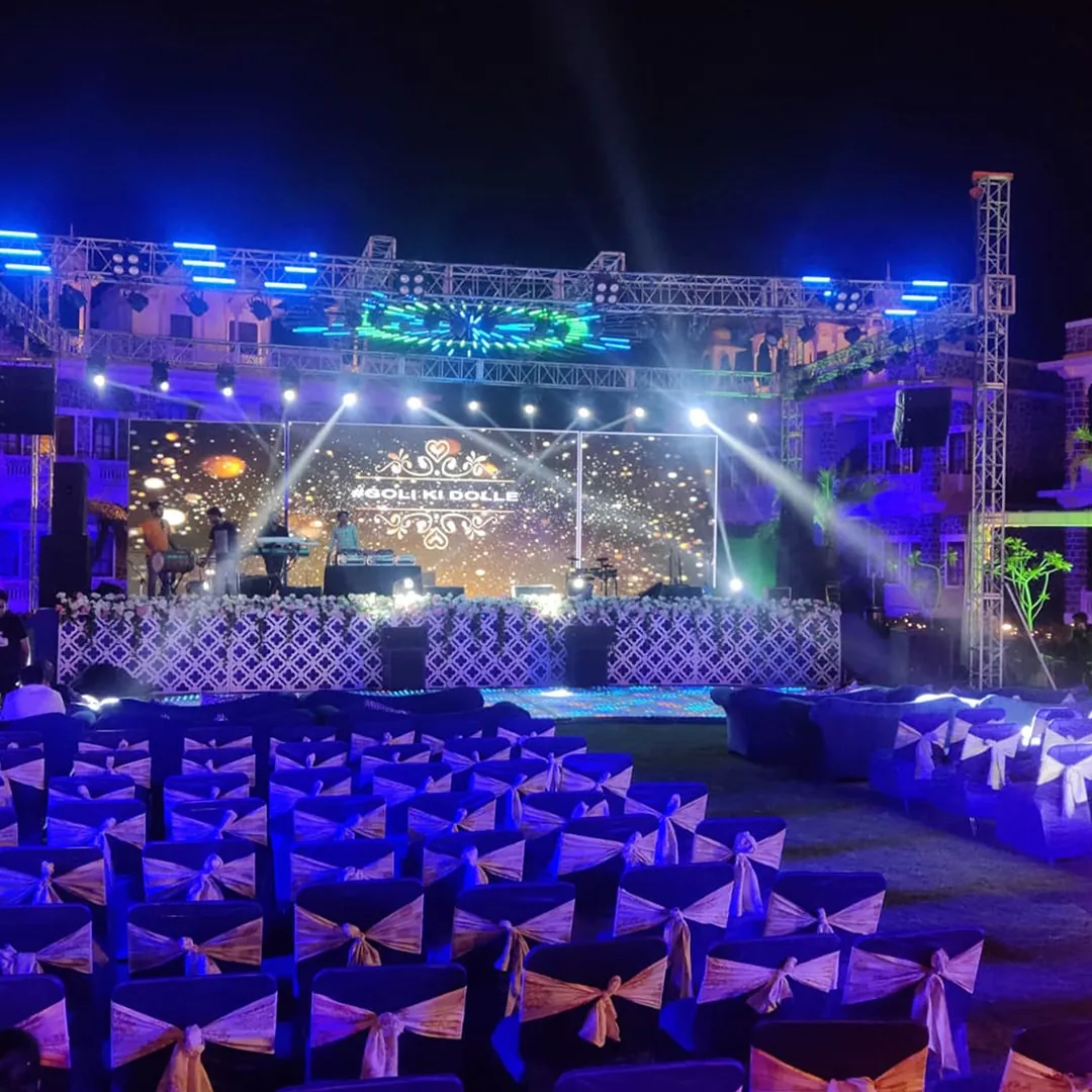 Live Event Stage by Sanjeevya Events